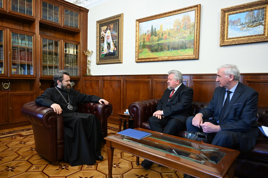 DECR chairman meets with leaders of Russian Union of Evangelical Christians-Baptists