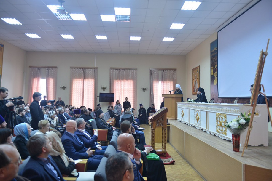Metropolitan Hilarion presides over annual grand meeting at St. Nicholas Seminary in Ugresha, Moscow Region, and opens a conference dedicated to St. Nicholas of Japan