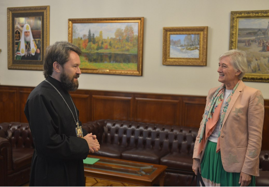 DECR chairman meets with the head of the Greek diplomatic mission in Moscow