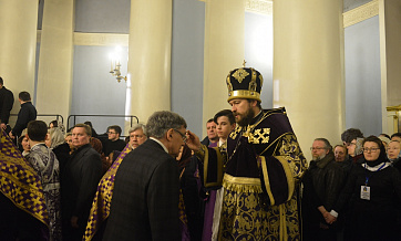All-Night Vigil by Rachmaninov is performed at the Moscow Church of ‘Joy to All the Afflicted’ Icon of the Mother of God