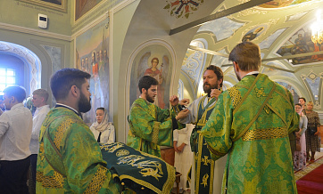 CMI Commencement Day begins with common prayer of the rector, faculty and student
