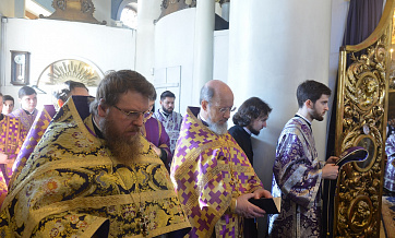 Patriarch Kirill congratulates Metropolitan Hilarion of Volokolamsk on the 10th anniversary of his service as DECR chairman