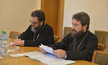 Chairman of the Department for External Church Relations meets with ambassador of the Kingdom of Bahrain