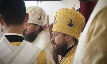 DECR chairman celebrates the Liturgy at the church of St. Mary Magdalene in Madrid