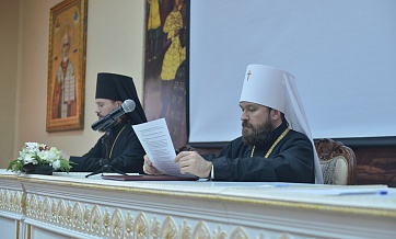 Metropolitan Hilarion presides over annual grand meeting at St. Nicholas Seminary in Ugresha, Moscow Region, and opens a conference dedicated to St. Nicholas of Japan