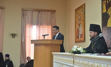 Metropolitan Hilarion presides over annual grand meeting at St. Nicholas Seminary in Ugresha, Moscow Region, and opens a conference dedicated to St. Nicholas of Japan