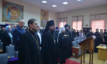 Metropolitan Hilarion presides over annual grand meeting at St. Nicholas Seminary in Ugresha, Moscow Region, and opens a conference dedicated to St. Nicholas of Japan