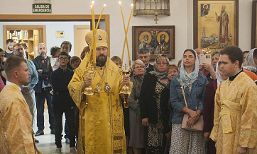 DECR chairman celebrates the Liturgy at the church of St. Mary Magdalene in Madrid