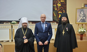Metropolitan Hilarion presides over annual grand meeting at St. Nicholas Seminary in Ugresha, Moscow Region, and opens a conference dedicated to St. Nicholas of Japan