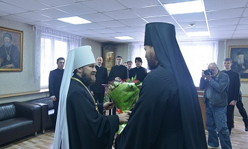 Metropolitan Hilarion presides over annual grand meeting at St. Nicholas Seminary in Ugresha, Moscow Region, and opens a conference dedicated to St. Nicholas of Japan