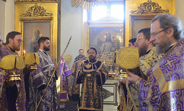 Patriarch Kirill congratulates Metropolitan Hilarion of Volokolamsk on the 10th anniversary of his service as DECR chairman