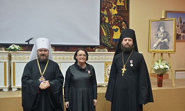 Metropolitan Hilarion presides over annual grand meeting at St. Nicholas Seminary in Ugresha, Moscow Region, and opens a conference dedicated to St. Nicholas of Japan