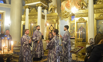 All-Night Vigil by Rachmaninov is performed at the Moscow Church of ‘Joy to All the Afflicted’ Icon of the Mother of God