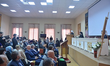 Metropolitan Hilarion presides over annual grand meeting at St. Nicholas Seminary in Ugresha, Moscow Region, and opens a conference dedicated to St. Nicholas of Japan