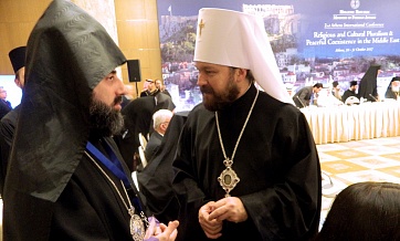 DECR chairman speaks at Athens forum on religious pluralism in Middle East