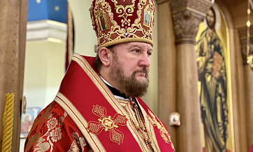 On commemoration day of St. Catherine, Metropolitan Hilarion of Volokolamsk officiated at the Church of St. Catherine the Great Martyr In-the-Fields the representation of the Orthodox Church in America