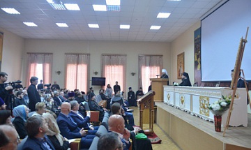 Metropolitan Hilarion presides over annual grand meeting at St. Nicholas Seminary in Ugresha, Moscow Region, and opens a conference dedicated to St. Nicholas of Japan