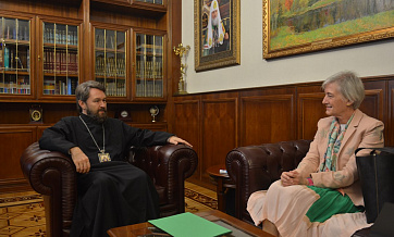 DECR chairman meets with the head of the Greek diplomatic mission in Moscow