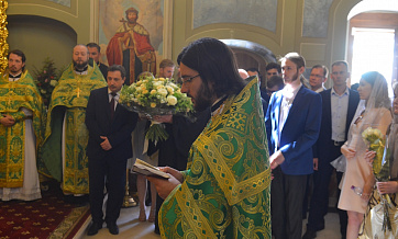 CMI Commencement Day begins with common prayer of the rector, faculty and student