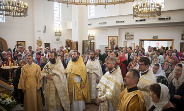 DECR chairman celebrates the Liturgy at the church of St. Mary Magdalene in Madrid