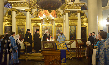 OCA Primate prays at All-Night Vigil in Moscow Church of ‘Joy of All Who Sorrow’ Icon of the Mother of God in Bolshaya Ordynka Street