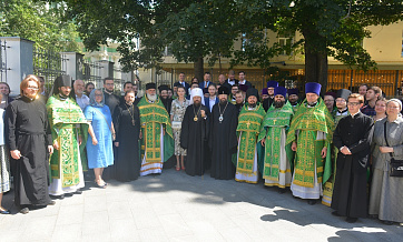 CMI Commencement Day begins with common prayer of the rector, faculty and student