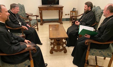 Metropolitan Hilarion of Volokolamsk meets with Cardinal Kurt Koch, President of the Pontifical Council for Promoting Christian Unity