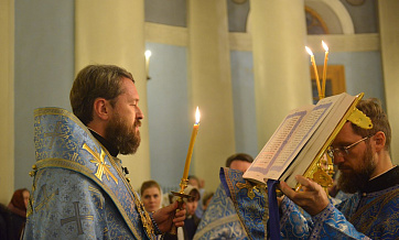 OCA Primate prays at All-Night Vigil in Moscow Church of ‘Joy of All Who Sorrow’ Icon of the Mother of God in Bolshaya Ordynka Street