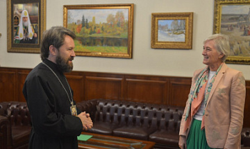 DECR chairman meets with the head of the Greek diplomatic mission in Moscow