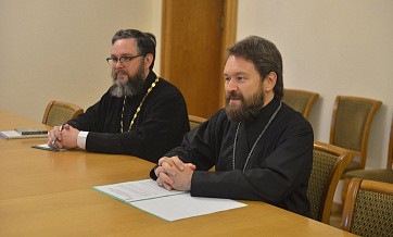 Metropolitan Hilarion of Volokolamsk holds a meeting with Serbian ambassador to Russia