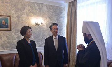 Metropolitan Hilarion of Volokolamsk meets with Japan’s ambassador