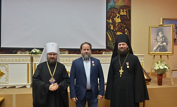 Metropolitan Hilarion presides over annual grand meeting at St. Nicholas Seminary in Ugresha, Moscow Region, and opens a conference dedicated to St. Nicholas of Japan