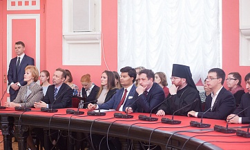 Metropolitan Hilarion visits the leading pedagogical university in Russia