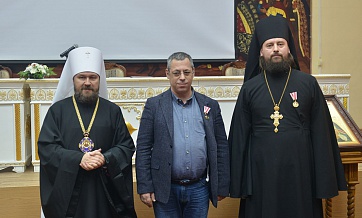 Metropolitan Hilarion presides over annual grand meeting at St. Nicholas Seminary in Ugresha, Moscow Region, and opens a conference dedicated to St. Nicholas of Japan