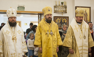 DECR chairman celebrates the Liturgy at the church of St. Mary Magdalene in Madrid