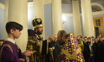 All-Night Vigil by Rachmaninov is performed at the Moscow Church of ‘Joy to All the Afflicted’ Icon of the Mother of God