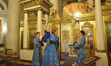 OCA Primate prays at All-Night Vigil in Moscow Church of ‘Joy of All Who Sorrow’ Icon of the Mother of God in Bolshaya Ordynka Street
