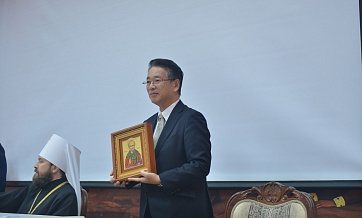 Metropolitan Hilarion presides over annual grand meeting at St. Nicholas Seminary in Ugresha, Moscow Region, and opens a conference dedicated to St. Nicholas of Japan
