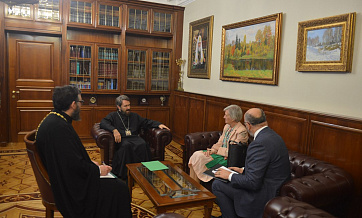 DECR chairman meets with the head of the Greek diplomatic mission in Moscow