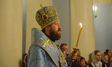 OCA Primate prays at All-Night Vigil in Moscow Church of ‘Joy of All Who Sorrow’ Icon of the Mother of God in Bolshaya Ordynka Street