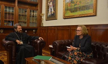 DECR chairman meets with British ambassador to Russia
