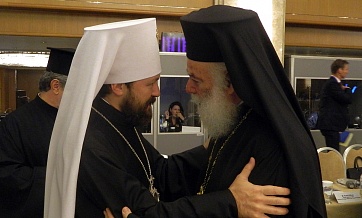 DECR chairman speaks at Athens forum on religious pluralism in Middle East