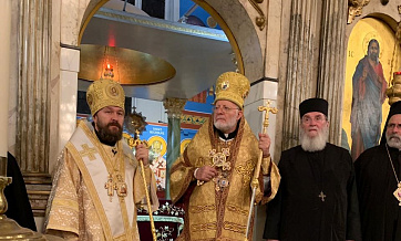 Metropolitan Hilarion of Volokolamsk takes part in celebrations marking the 125th anniversary of the ministry of St. Raphael of Brooklyn in America