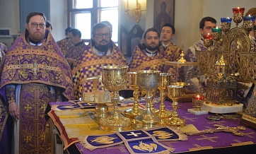 Patriarch Kirill congratulates Metropolitan Hilarion of Volokolamsk on the 10th anniversary of his service as DECR chairman