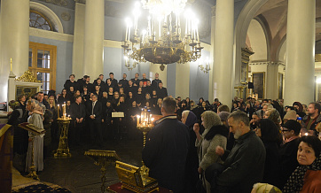 All-Night Vigil by Rachmaninov is performed at the Moscow Church of ‘Joy to All the Afflicted’ Icon of the Mother of God