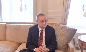 Metropolitan Hilarion of Volokolamsk meets with Russia’s Ambassador to Egypt