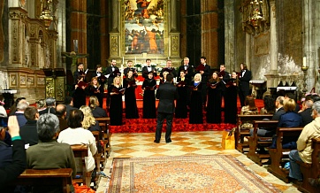 Moscow Synodal Choir performs at St. Mark celebrations in Venice