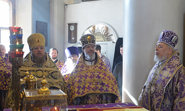 Patriarch Kirill congratulates Metropolitan Hilarion of Volokolamsk on the 10th anniversary of his service as DECR chairman