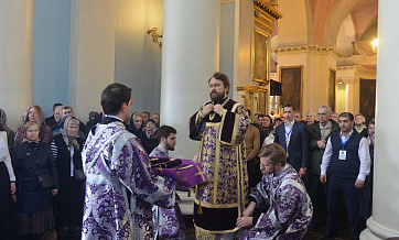 Patriarch Kirill congratulates Metropolitan Hilarion of Volokolamsk on the 10th anniversary of his service as DECR chairman