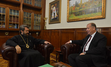 Metropolitan Hilarion of Volokolamsk meets with Slovakian ambassador in Russia